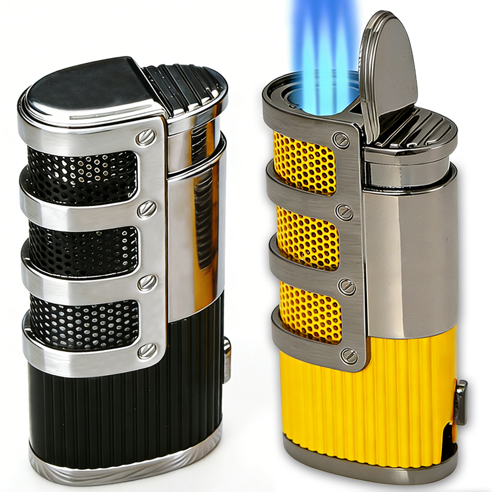 Briquet à gaz butane coupe-ven - Lighter Windproof avis et prix