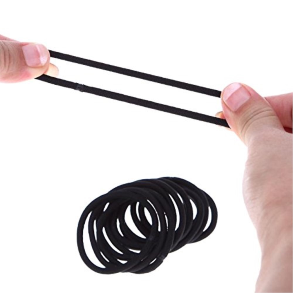 10/30/50pcs 4MM noir petits at - Men'S Accessories Holder avis et prix