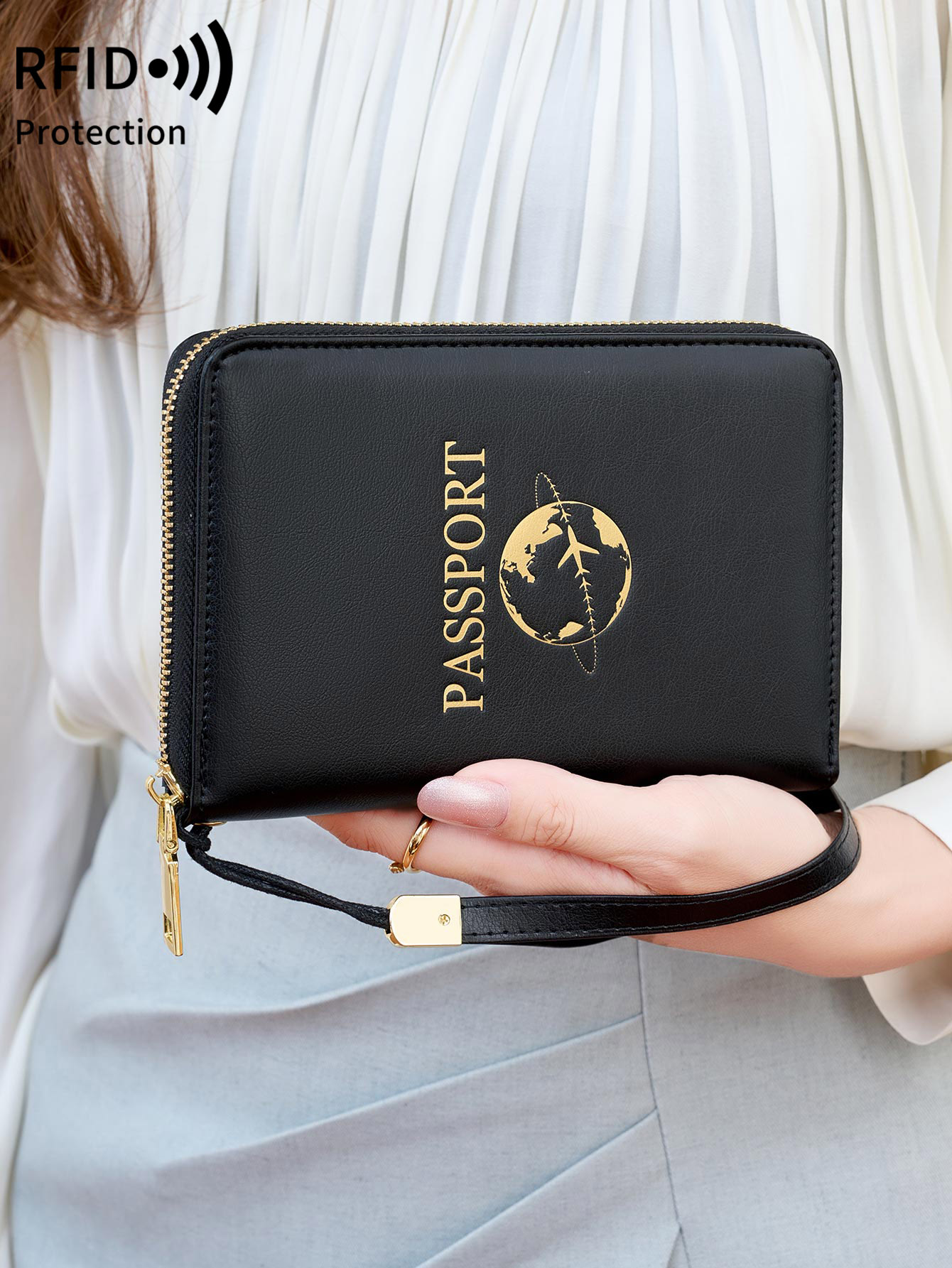 Portefeuille de voyage RFID bl - Passport Wallet Rfid avis et prix