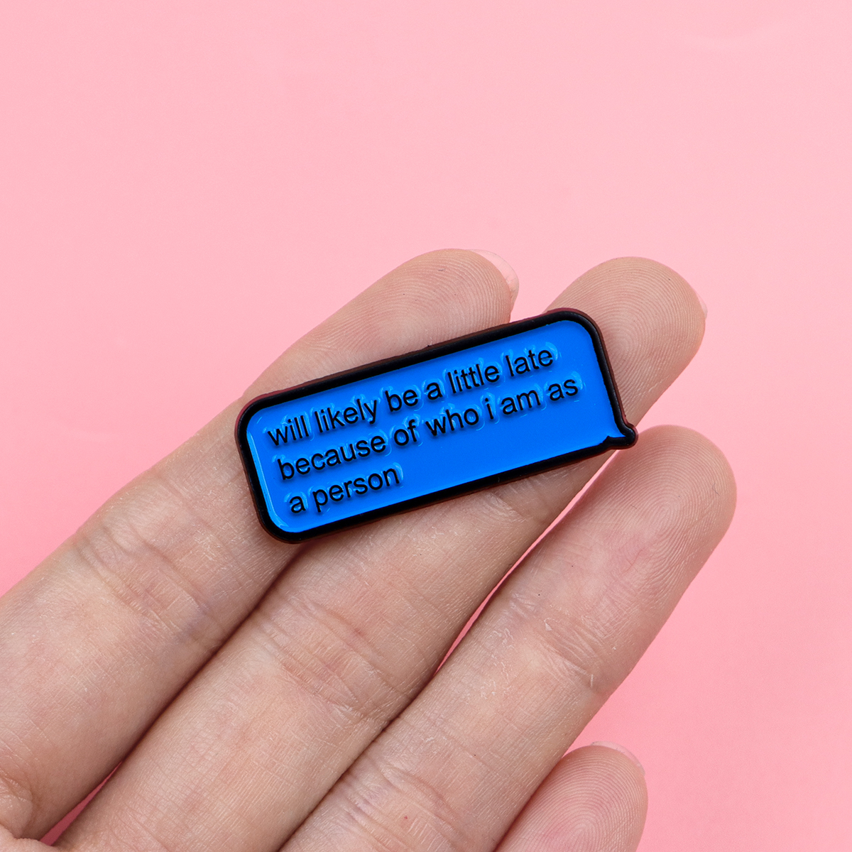 Broche en émail souple « Stay  - Men'S Accessories Quotes avis et prix
