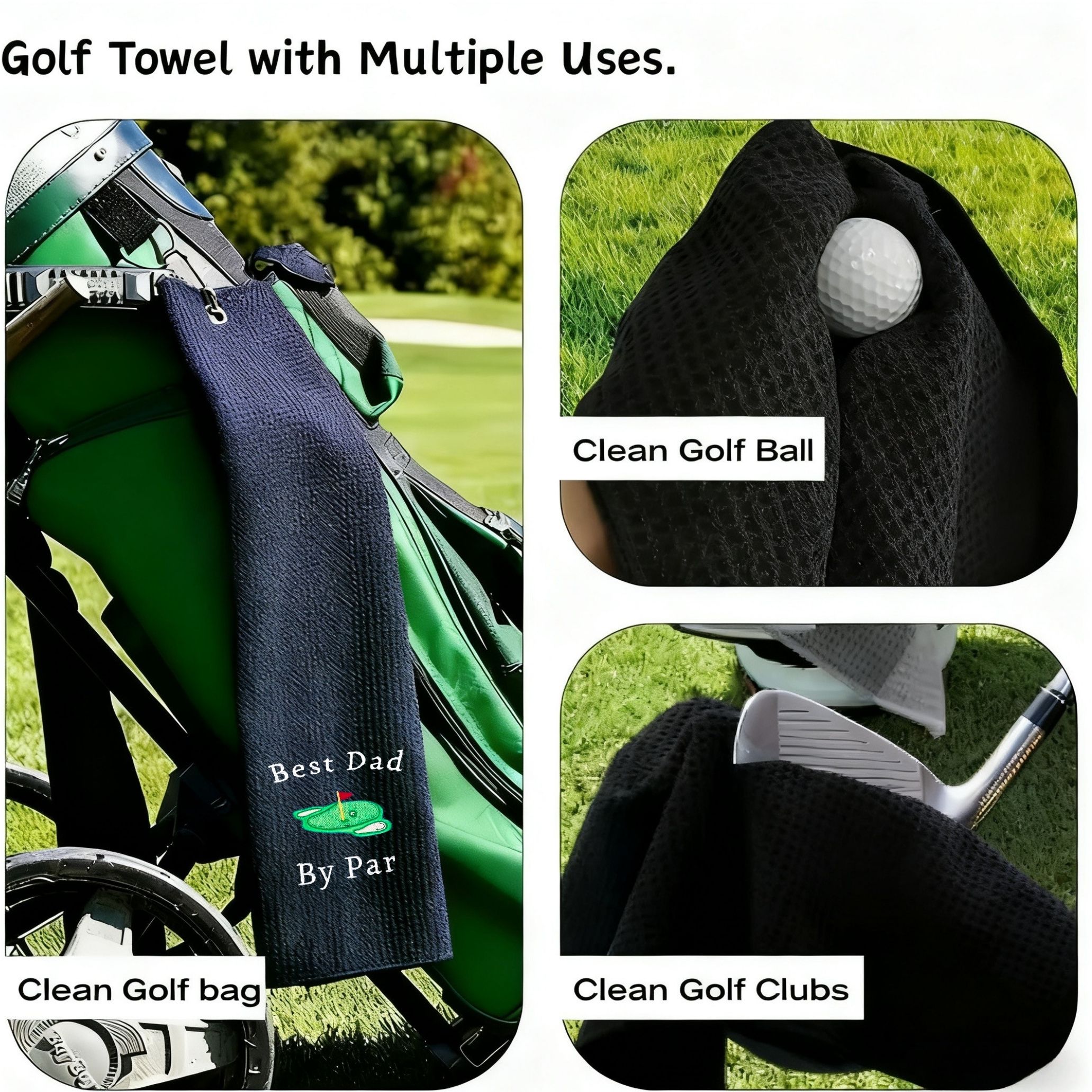 Serviette de golf en microfibr - Men'S Accessories Best avis et prix