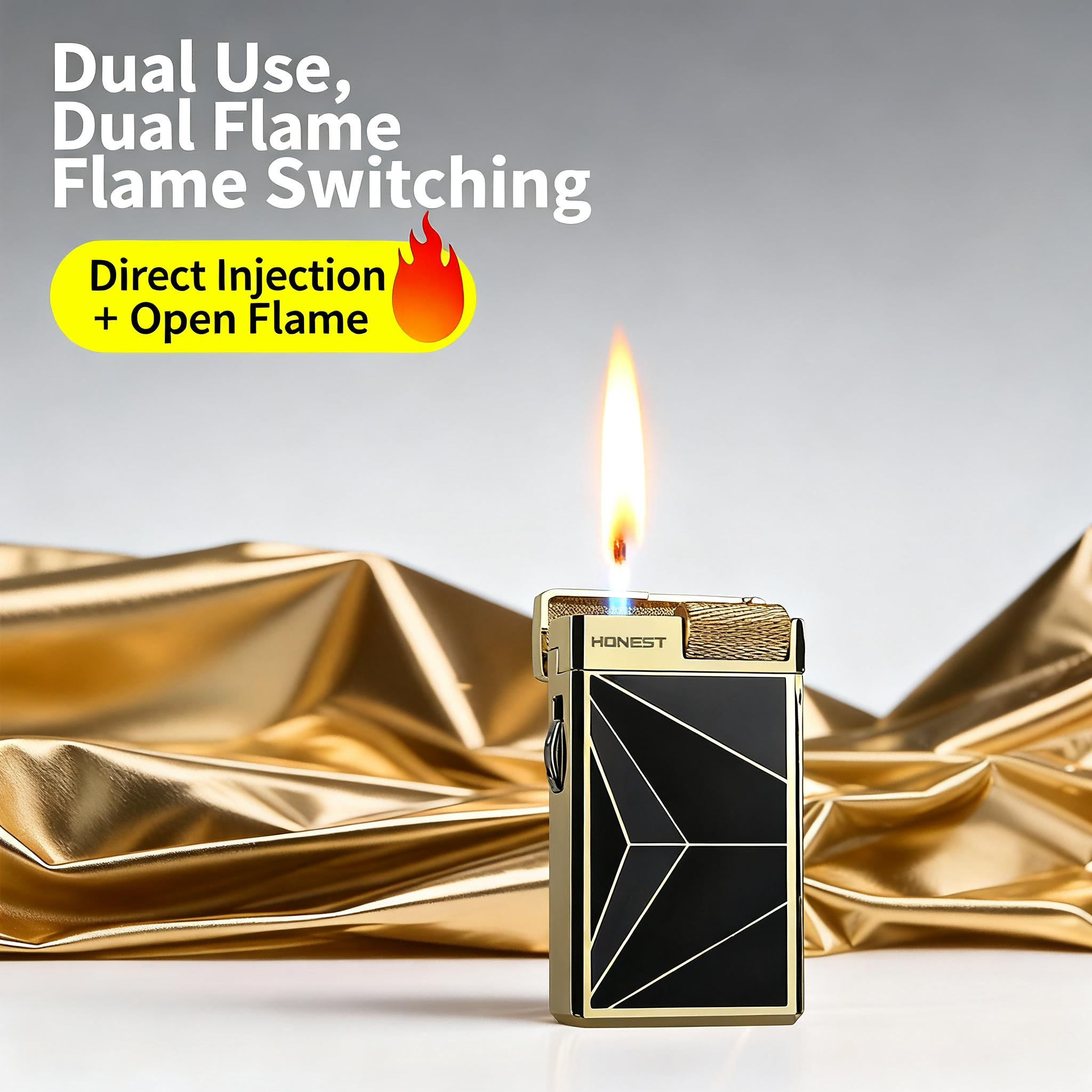 Briquet à gaz coupe-vent HONES - Lighter Windproof avis et prix