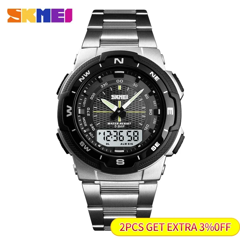 SKMEI-Montre étanche pour homm - Men'S Accessories Display avis et prix